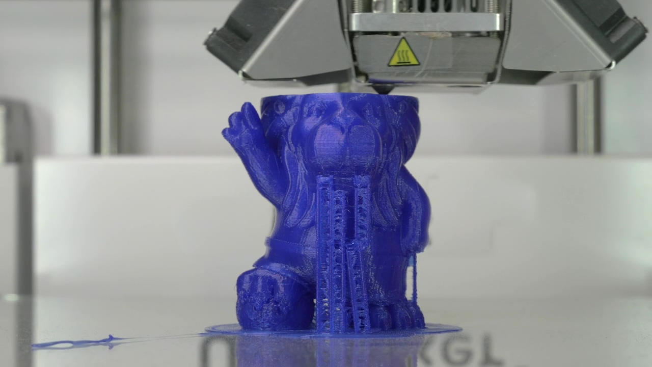 3d printing a cartoon animal, animal, model, and printing