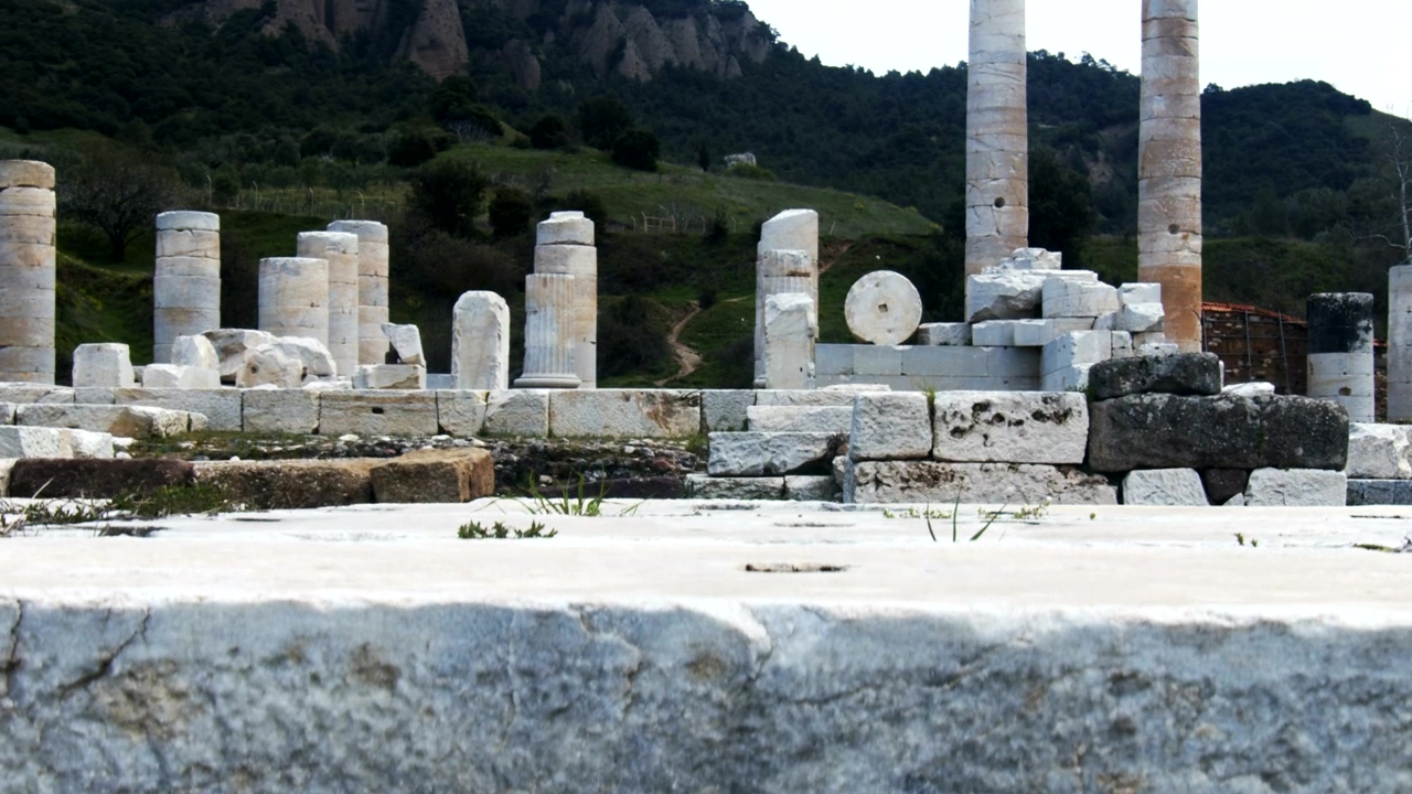 Revealing ancient ruins in turkey, tourism, architecture, europe, historic, temple, and turkey
