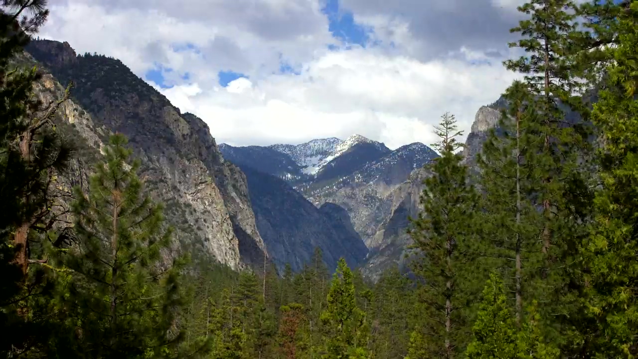 Time lapse of clouds over a canyon #nature #mountain #wildlife #time lapse #clouds #pine #canyon #seasons