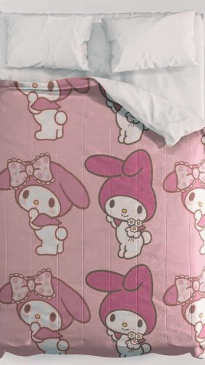 My melody hello kitty comforter | funny animals - save the pug