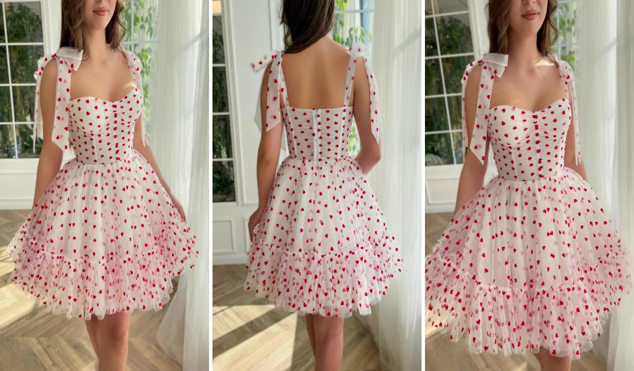 Sweet meadow mini dress; midi prom dress