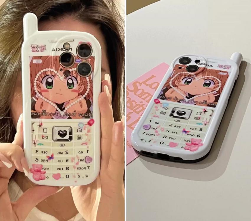 Manga girls iphone case; iphone 8